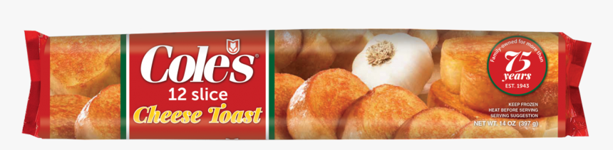 Cheese Garlic Toast - Cole's Garlic Bread, HD Png Download