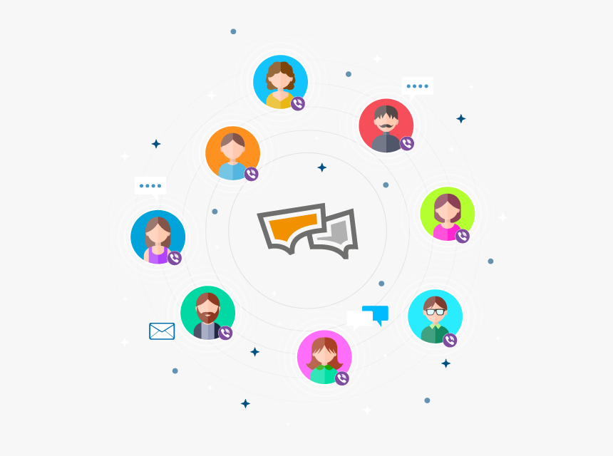 Transparent Viber Png - Social Media Network Png, Png Download
