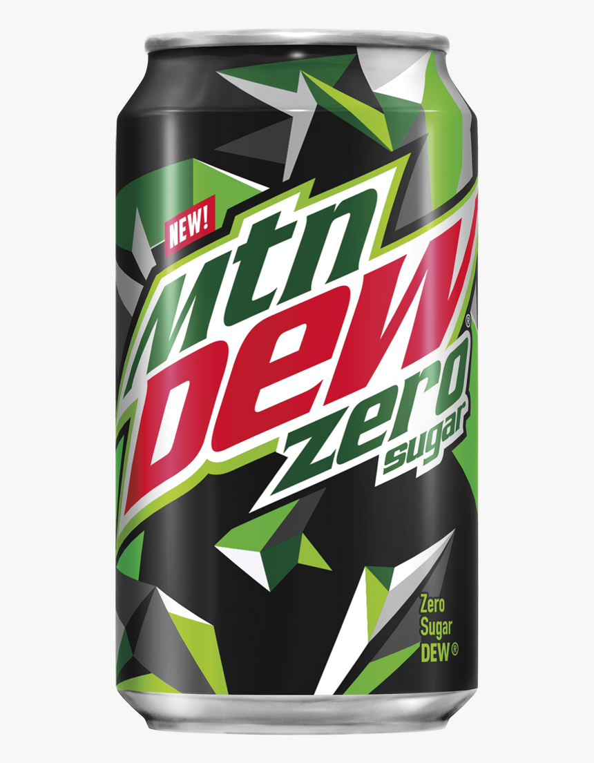 Mountain Dew Zero Sugar Can, HD Png Download