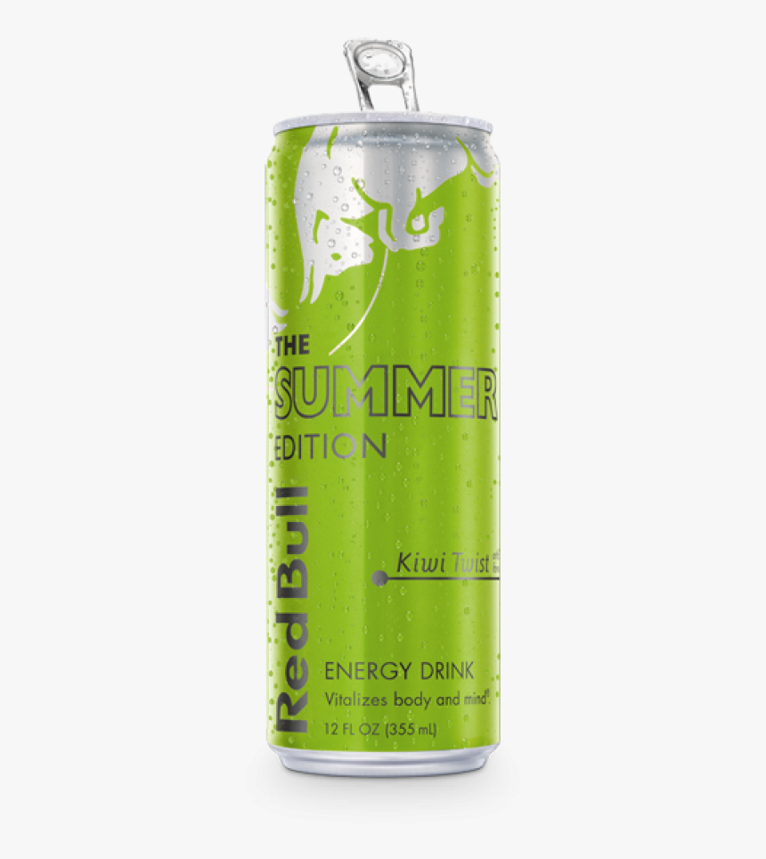 Red Bull Summer Edition 12oz Energy Drink - Kiwi Apple Red Bull, HD Png Download