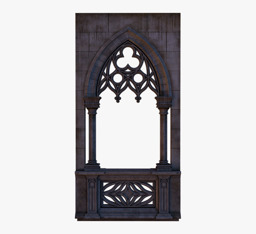 Exterior Castle Balcony, HD Png Download