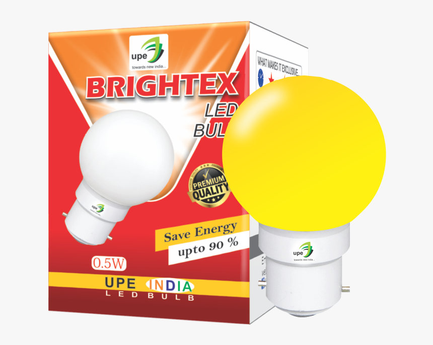 Upe Led Bulb - Compact Fluorescent Lamp, HD Png Download