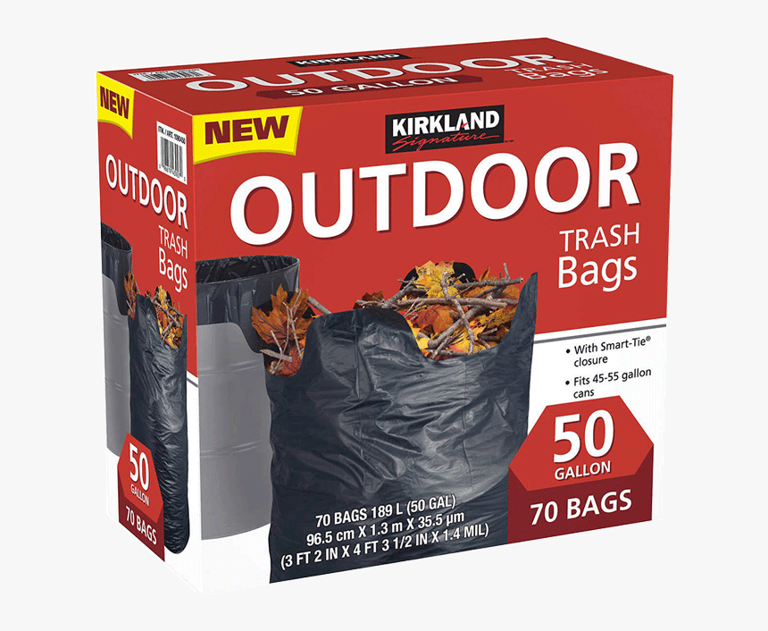 50 Gallon Trash Bags, HD Png Download