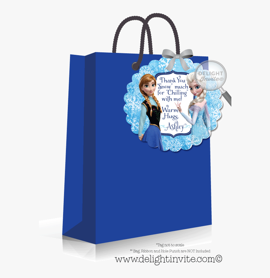 Frozen Elsa And Anna Favor Tag , Png Download - Frozen, Transparent Png