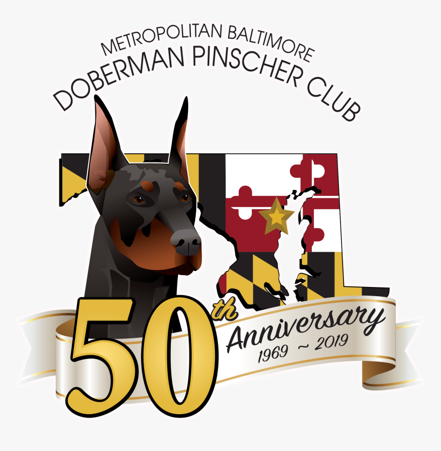 Metropolitan Baltimore Doberman Pinscher Club - Design Samples, HD Png Download