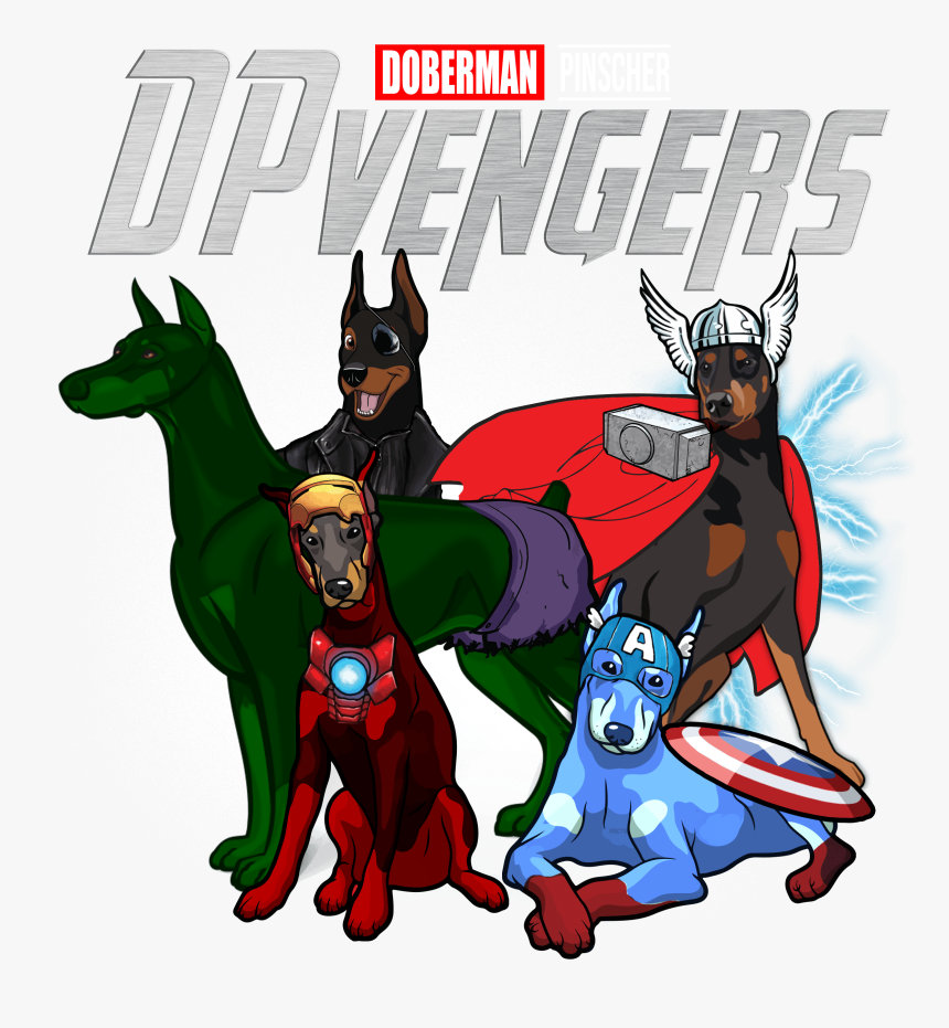 Transparent Doberman Png - Avengers, Png Download