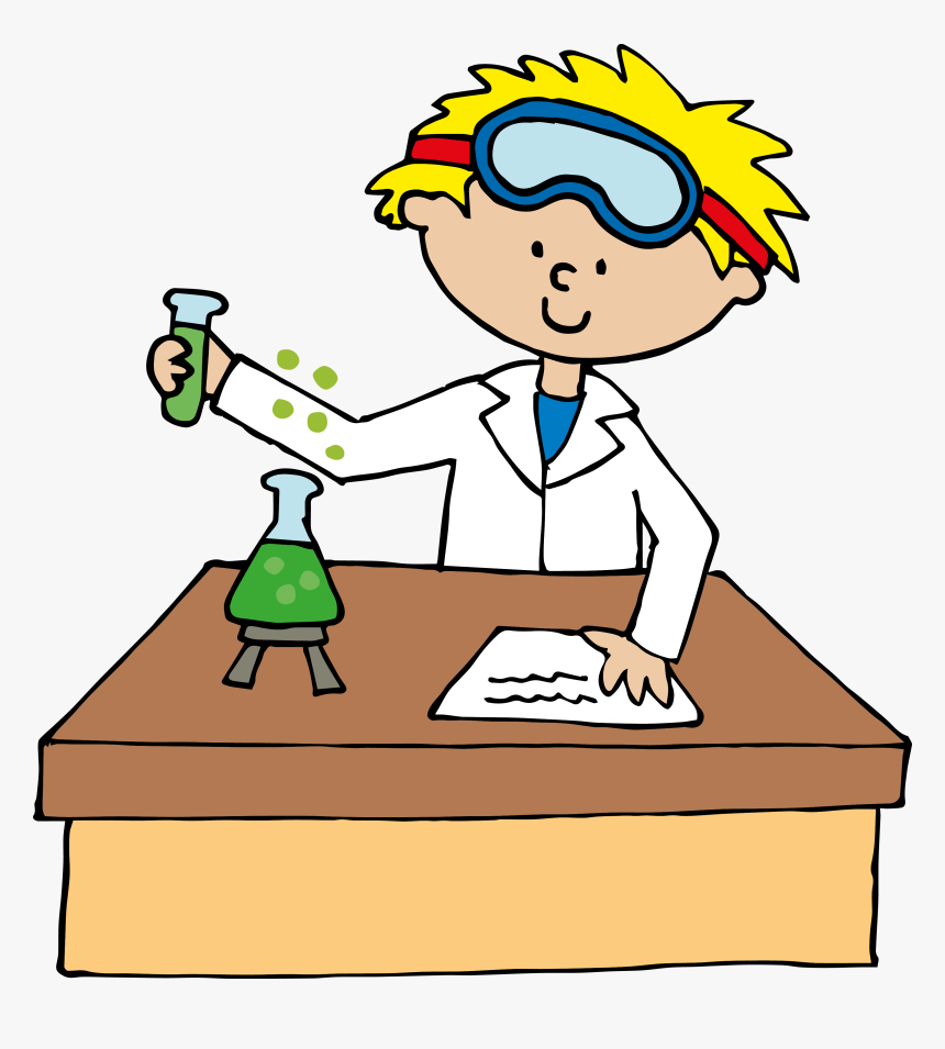 Png Black And White Stock Cliparthot Of Science Sciences - Clip Art, Transparent Png