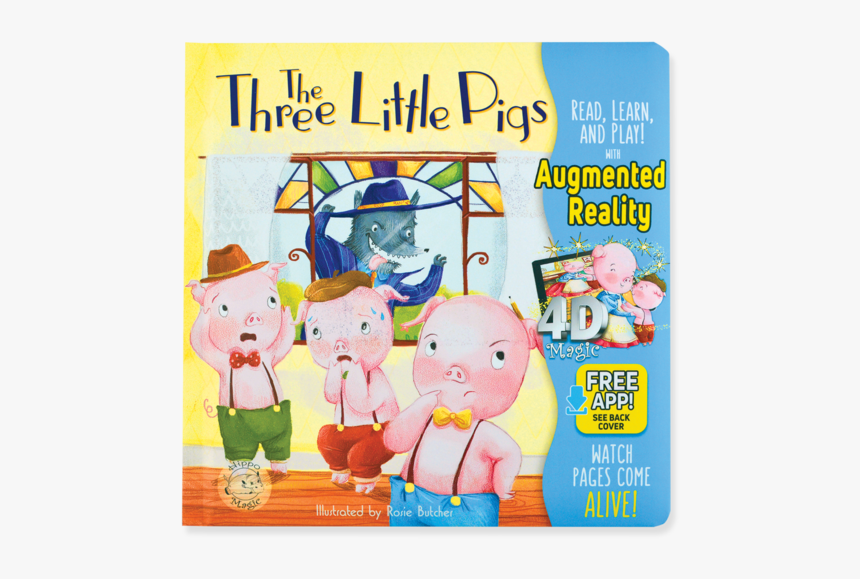 Hippo Magic Three Little Pigs, HD Png Download