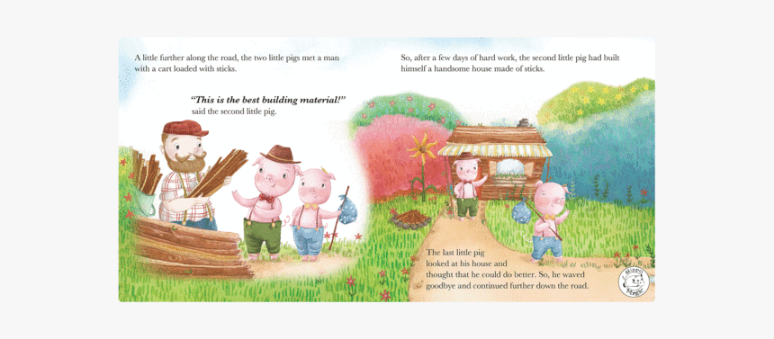 Three Little Pigs Augmented Reality, HD Png Download