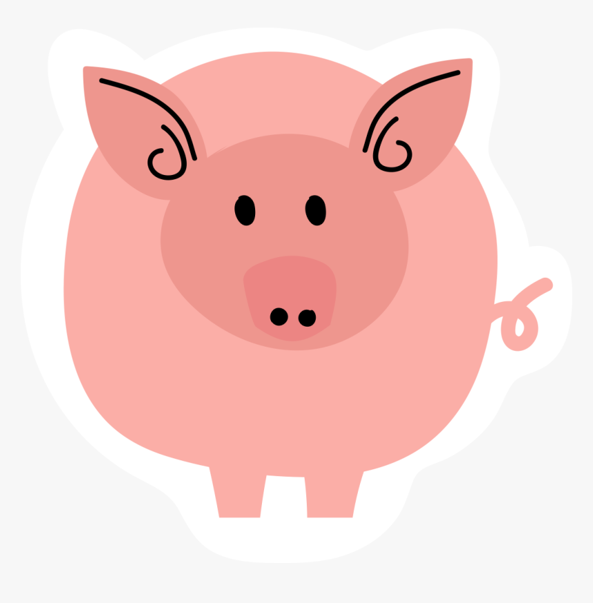 Hut Clipart Three Little Pig - Old Macdonald Pig, HD Png Download