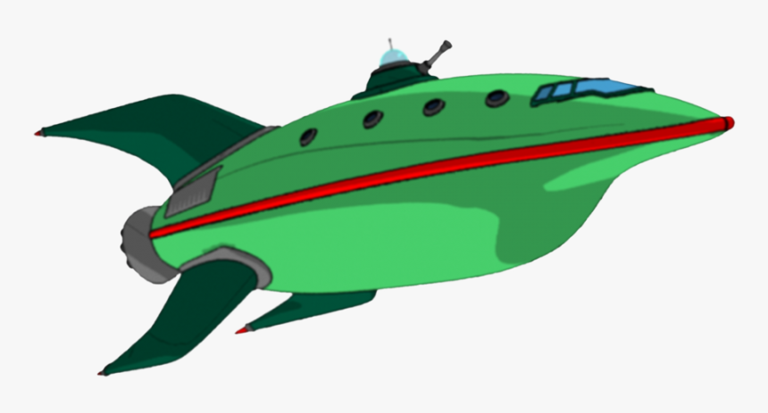 Futurama Ship Png Image - Planet Express Ship Png, Transparent Png