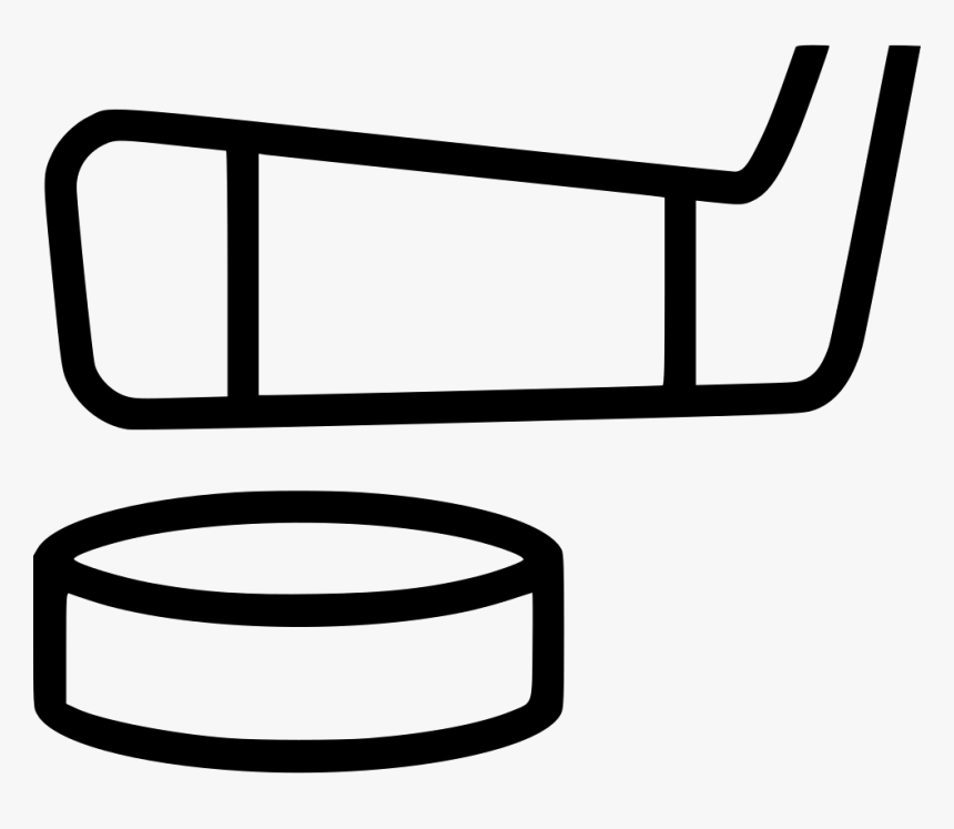Hockey Puck Stick, HD Png Download