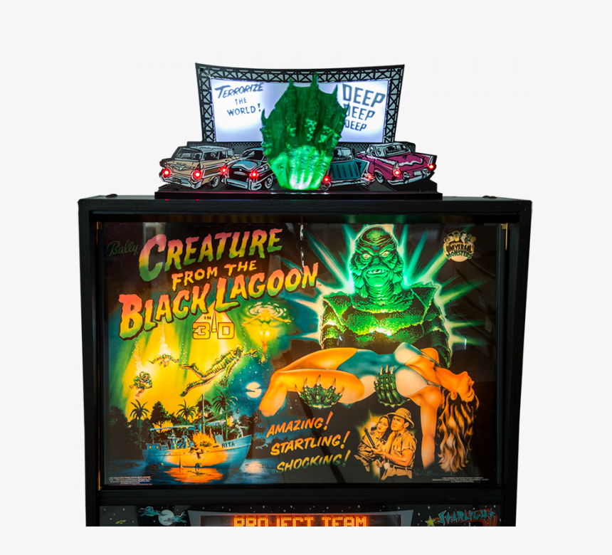 Creature From The Black Lagoon Pinball, HD Png Download