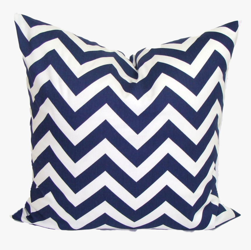 Black And White Patterned Pillow, HD Png Download