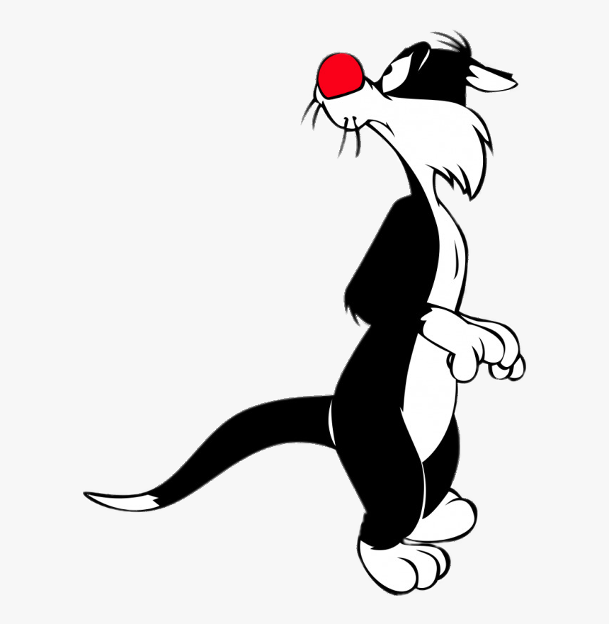 Sylvester Guilty Look - Looney Toons Sylvester Png, Transparent Png