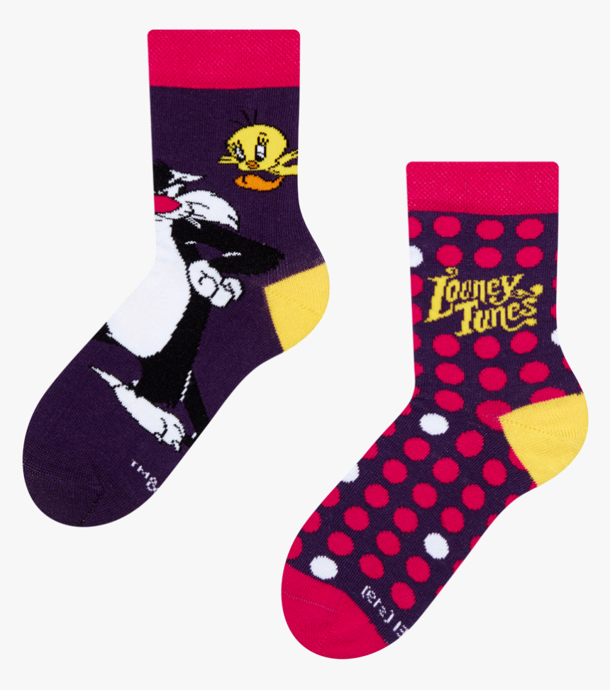Sale Looney Tunes ™ kids Socks Sylvester And Tweety - Sock, HD Png Download