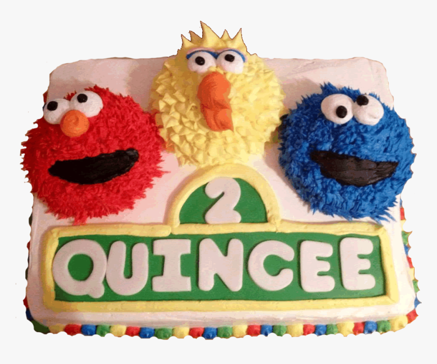 Sesame Street Birthday - Buttercream, HD Png Download