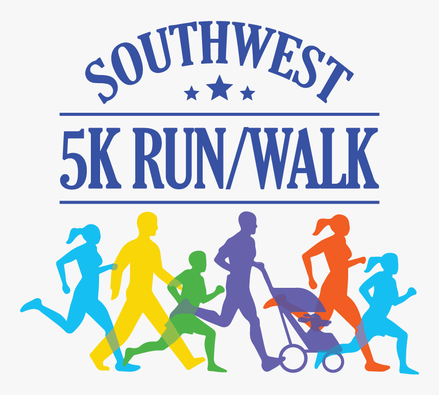 5k Run Walk Logo, HD Png Download