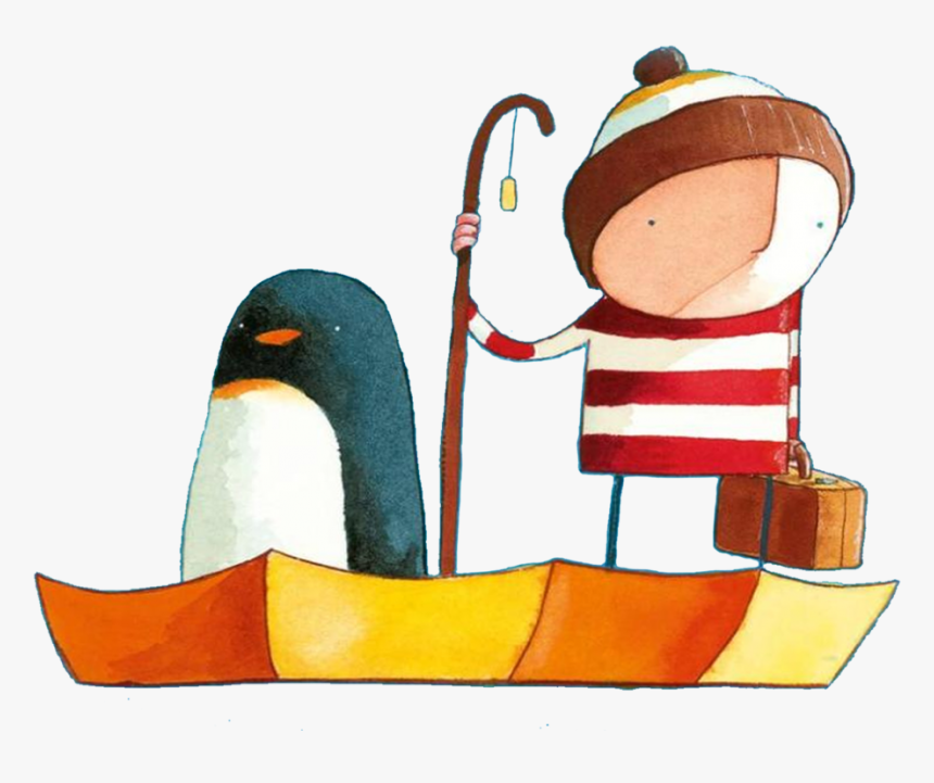 Little Blue Monster - Boy Oliver Jeffers Lost And Found, HD Png Download