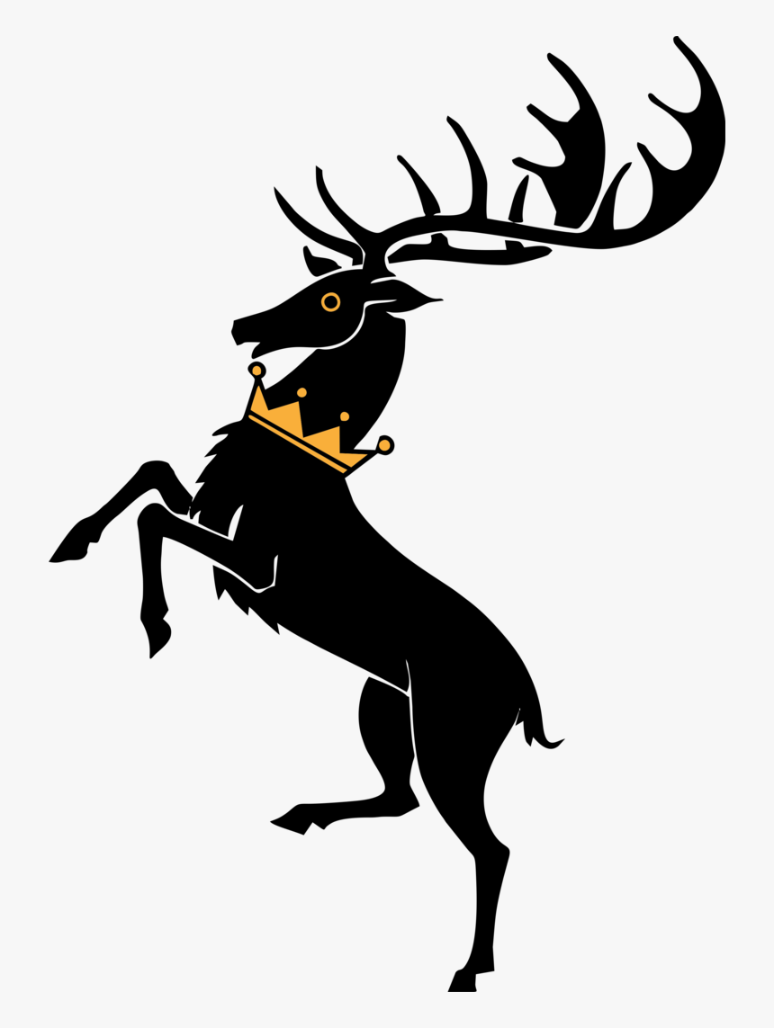 Transparent Speech Bubble - Game Of Thrones Baratheon Sigil, HD Png Download