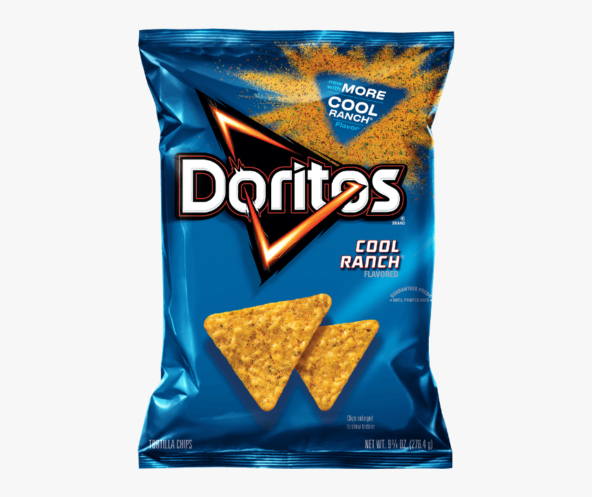 Doritos® Cool Ranch® Flavored Tortilla Chips - Doritos More Cool Ranch, HD Png Download