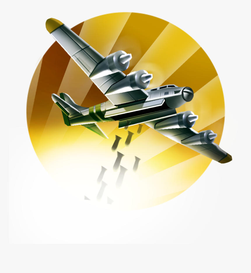 Civ 5 Png - B 17 Bomber Icon, Transparent Png