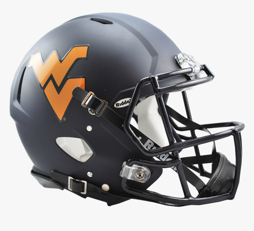 West Virginia Speed Authentic Helmet - West Virginia Helmet, HD Png Download