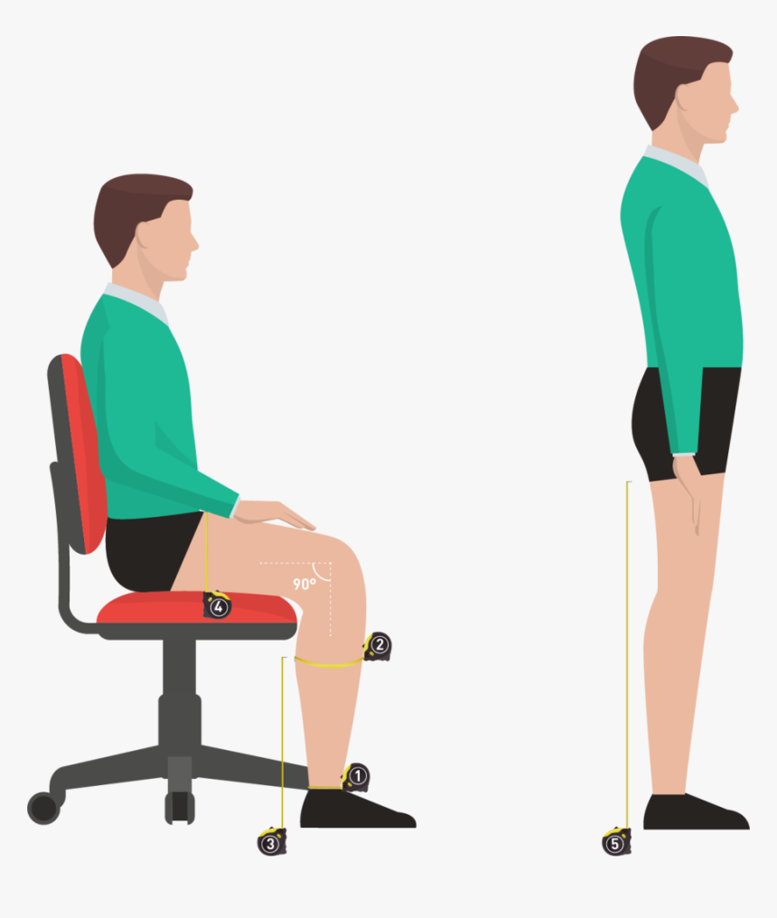 Transparent Man Laying Down Png - Standing Desk, Png Download