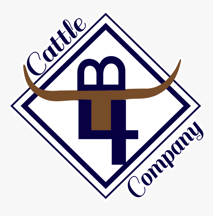 B4 Cattle Company Logo - Crest, HD Png Download