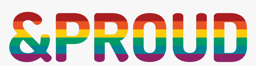 &proud Logo Rainbow - Graphic Design, HD Png Download