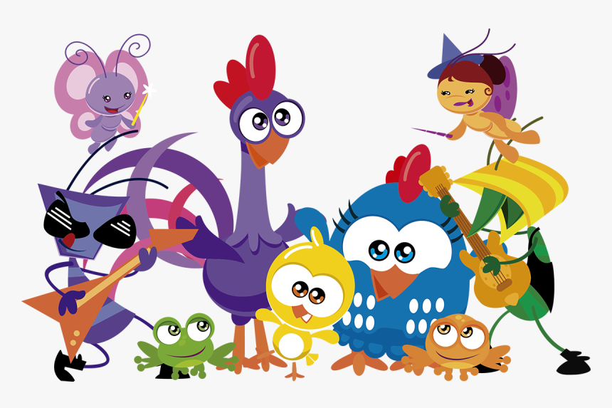 Turma Da Galinha Pintadinha Png, Transparent Png