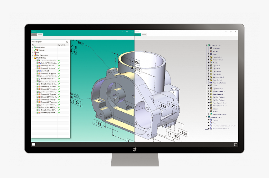 Computer Monitor, HD Png Download