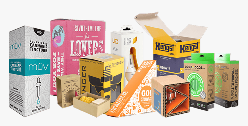 Custom Kraft & Corrugated Boxes - Retail Boxes, HD Png Download