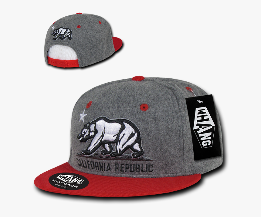California Republic Snapback Hat, HD Png Download
