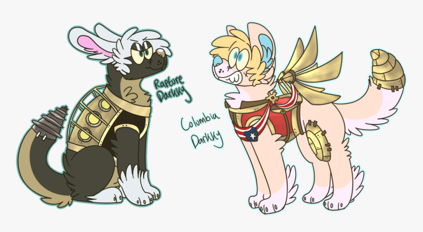 Bioshock Drawing Rapture , Png Download - Rapture Vs Columbia, Transparent Png