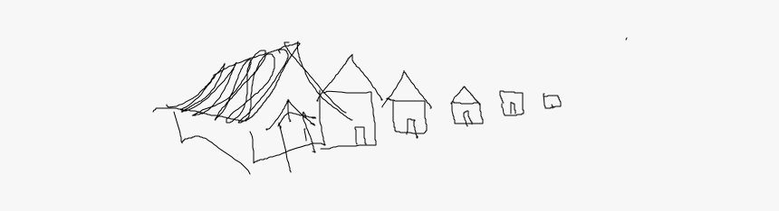 Suburban Expansion Drawings Sketchport - Sketch, HD Png Download