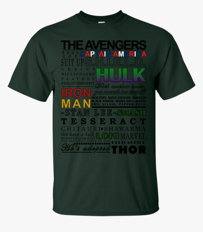 Avengers Superheroes T Shirt & Hoodie - Gene Khan, HD Png Download