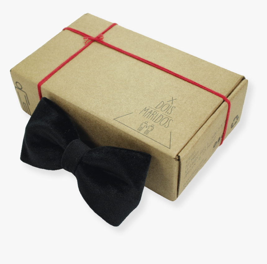 Gravata Borboleta Veludo Preto - Bow Tie, HD Png Download