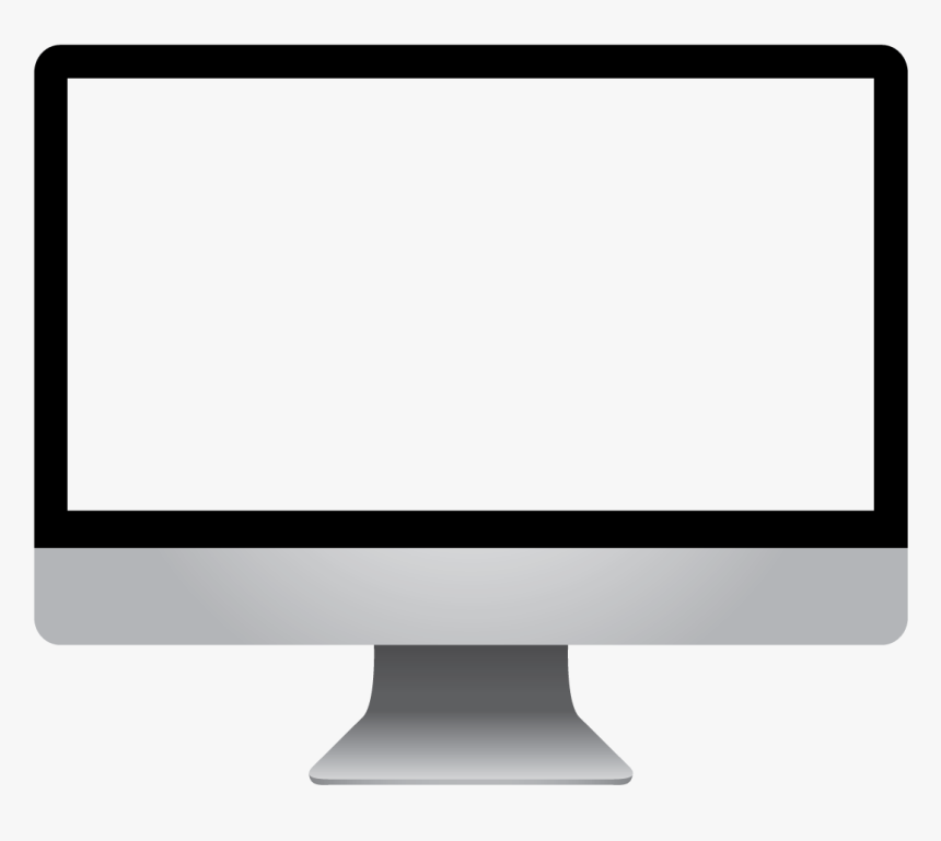 Desktop Monitor Png Graphic Free , Png Download - Imac Png, Transparent Png