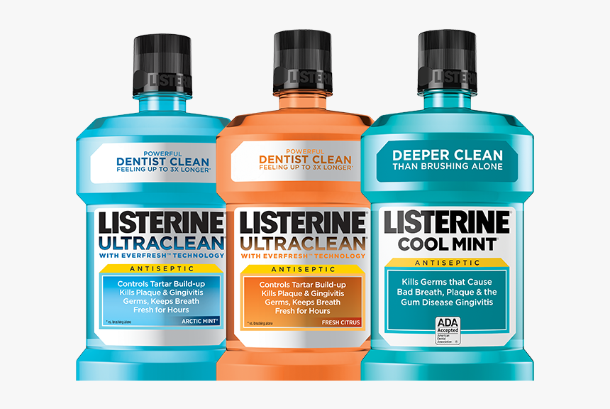 The Bold Evidence On Listerine® Antiseptic - Angular Cheilitis Treatment Over The Counter, HD Png Download