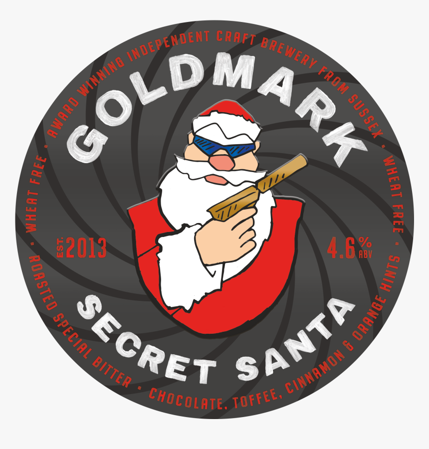 Goldmark Secret Santa Christmas Special Bitter - Cartoon, HD Png Download