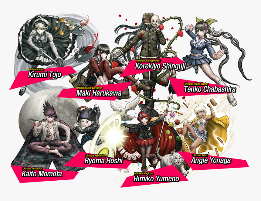 Danganronpa V3 Killing Harmony Characters, HD Png Download