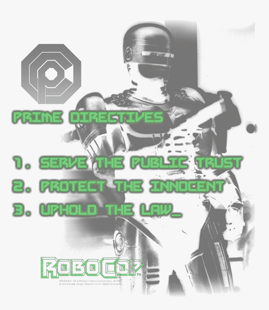 Transparent Robocop Png - Poster, Png Download