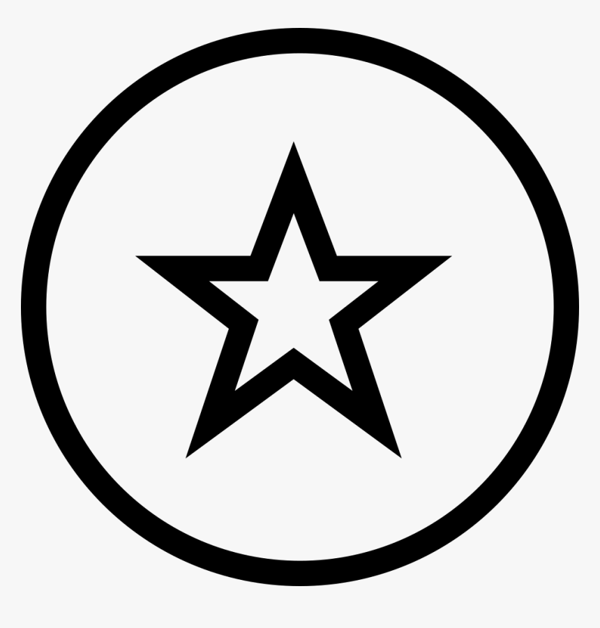 Star Circle - Star Circle Icon Png, Transparent Png