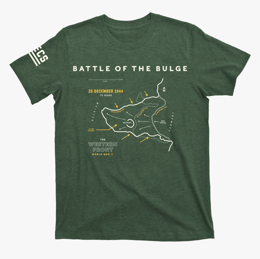 Battle Of The Bulge Tee 
 Class - Battle Of Iwo Jima Shirt, HD Png Download