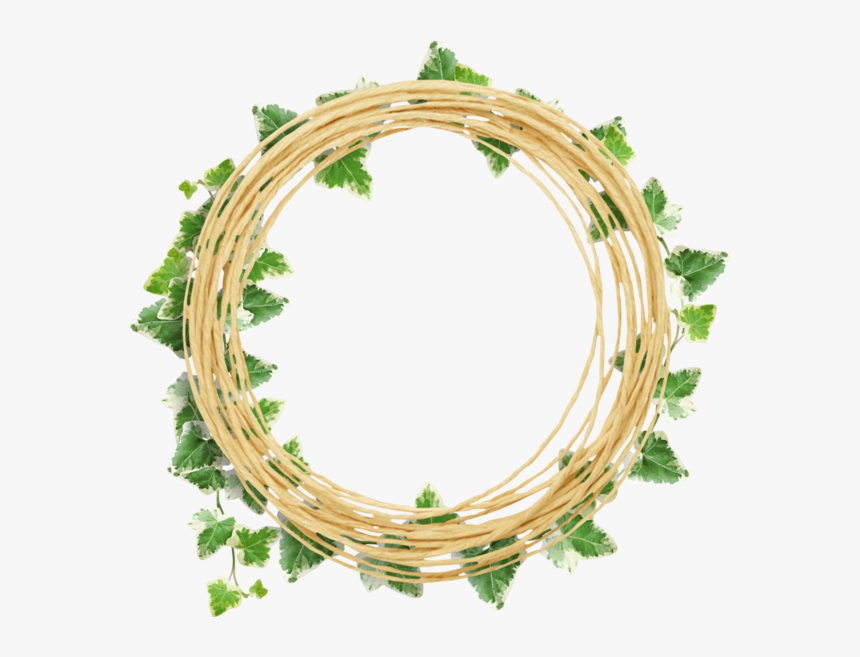 Transparent Vine Wreath Clipart - Grapevine Wreath Clipart Png, Png Download