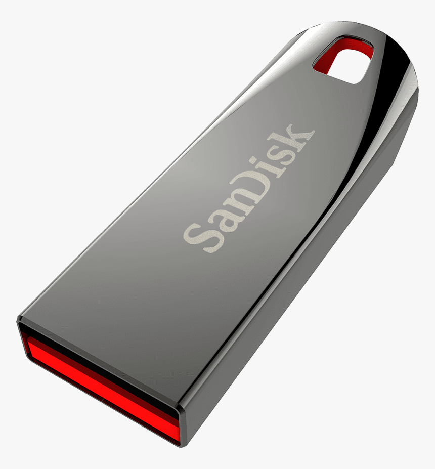 Sandisk Cruzer Force Flash Usb 2.0, HD Png Download