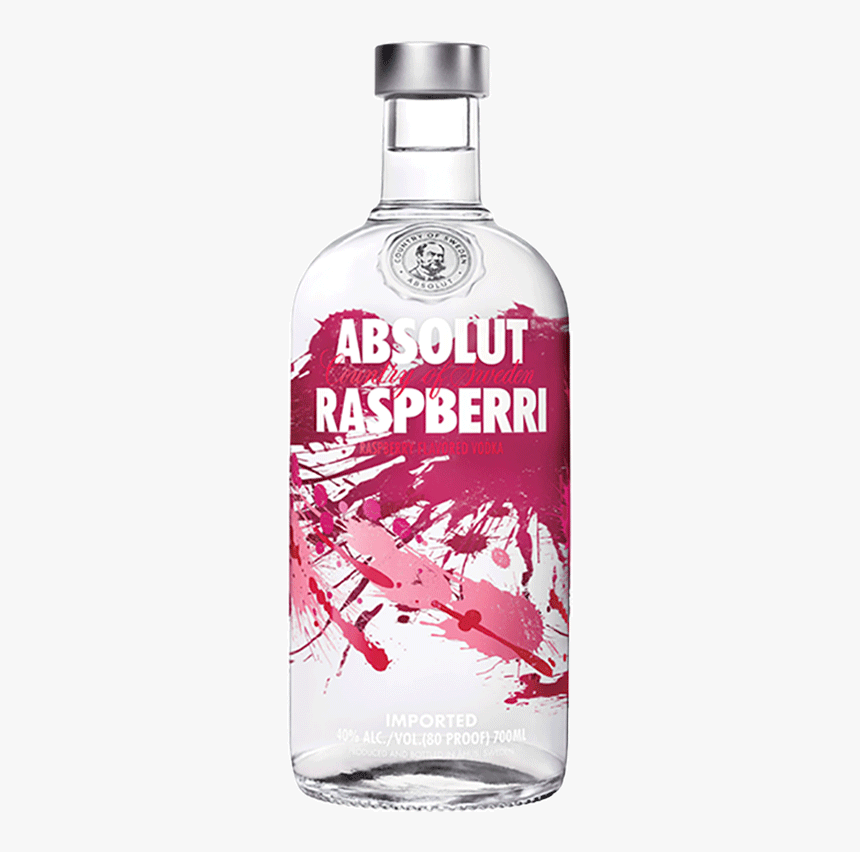 Sweden Imports Absolut Vodka Absolut Raspberry Flavor - Absolut Raspberry, HD Png Download