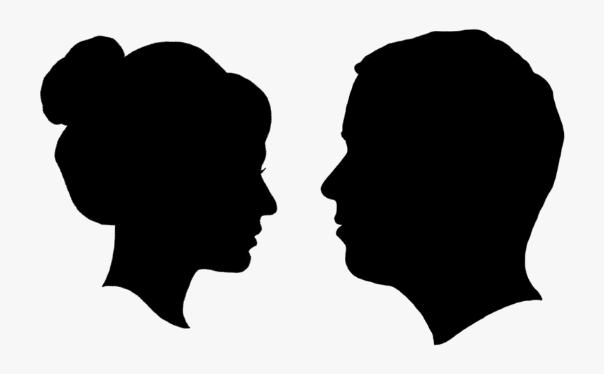 Vector Graphics Silhouette Image Clip Art - Face Silhouette Vector, HD Png Download