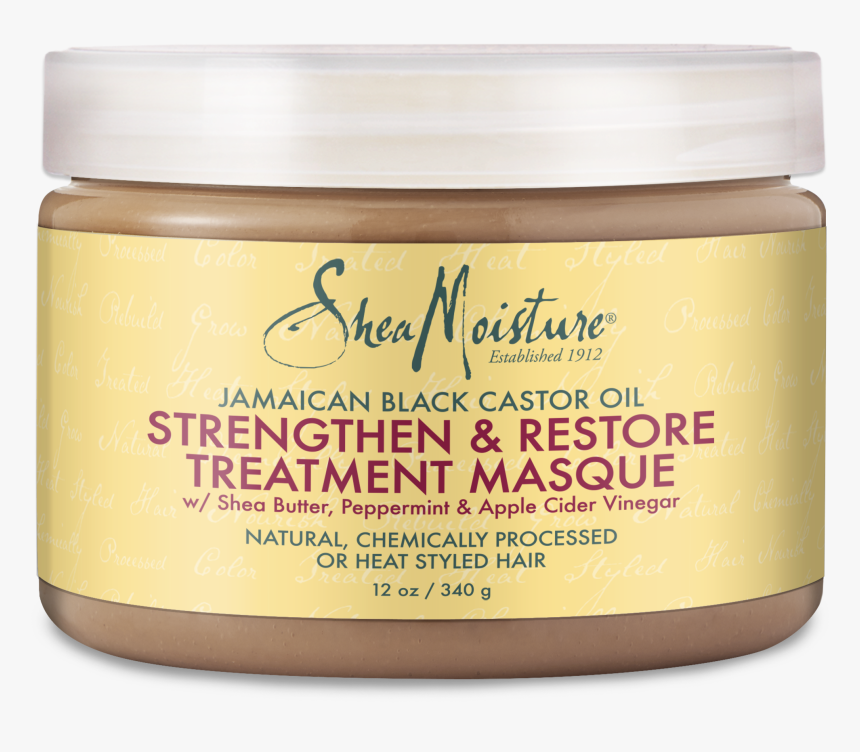 Jamaican Black Castor Oil Strengthen & Restore Treatment - Shea Moisture, HD Png Download